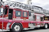 Entre 25 et 30 pompiers ont dû intervenir sur les lieux d’un incendie au centre-ville de Sherbrooke